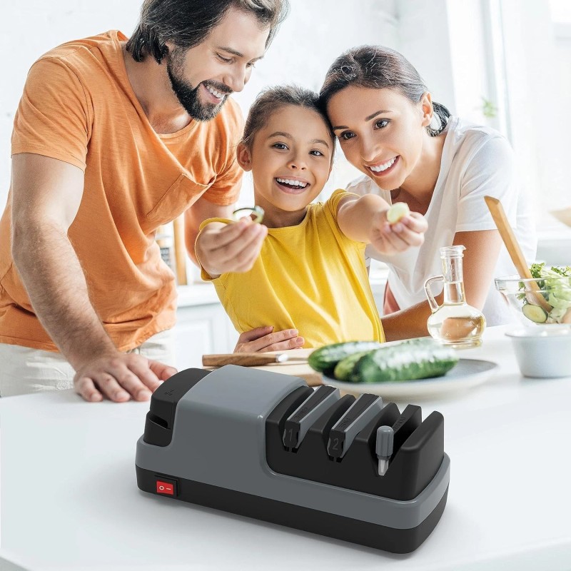 Knife Electric Knife Sharpener- 4 in 1 Electric Knife Sharpeners