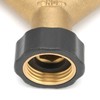G3/4 Female Thread Connector Brass Ball Valve Hose 3‑Way Connector
