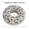 SFBSFL 9'' Ear Piercing Pillow,Donut Pillows,O-Shaped Pillow With An Ear