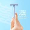 Ultra-Minimal Safety Razor – Light Blue - Reusable, Zero Waste
