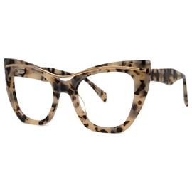 Zeelool Trendy Cat Eye Blue Light Blocking Glasses for Women Kamal ZJGA913762-03 Tortoise