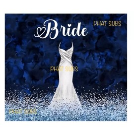 Unbranded 20oz Sublimation Tumbler Wrap Bride Ready To Press Print