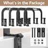 DELLAN Mattress Slide Stopper, Non-Slip Gripper Retainer Bar, Mattress Holder