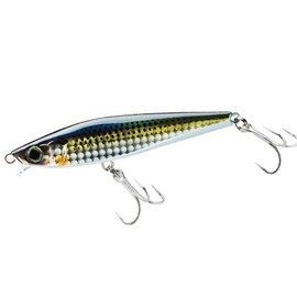 DUEL Hardcore Heavy Shot (S) F1209-HKS 06 Lure, Sinking Pencil Bait, Long Cast, Tackle, Fishing Gear, Sea Fishing, Freshwater, Sea Bass, 2.6 Inches (65 mm), Dotted Gizzard Shad