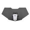 Motorcycle Windshield Acrylic Heightened Adjustable Clip On Wind Deflector Windscreen
