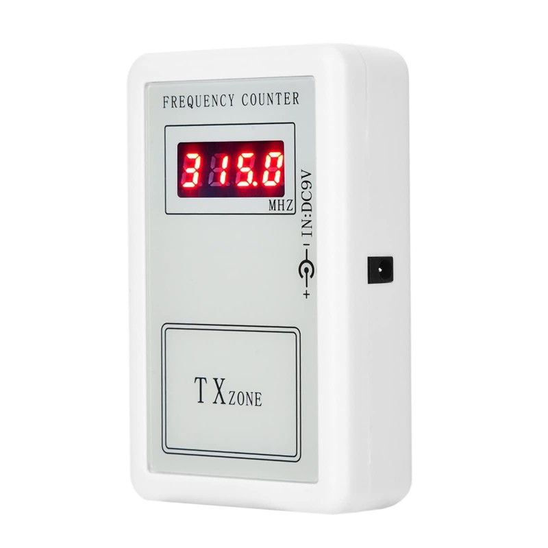 MUNEFE Handheld Digital Frequency Meter Counter, 250 to 450 MHZ