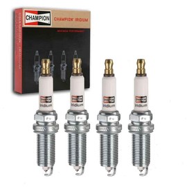 4 pc Champion Iridium Spark Plugs compatible with Lexus NX300 2.0L L4 2018-2020