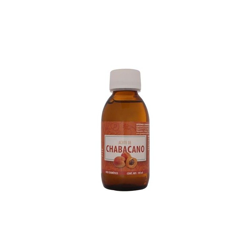 Aceite Cosmético Hidratante De Chabacano Premium 125ml