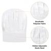 AOROPS Chef's Hat Apron Set, Adjustable Bib Apron, Cooking Apron,