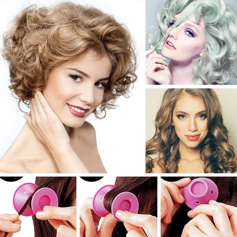 Pack of 40 Rubber Curling Irons, Creative and Practical Unique