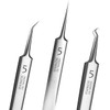 Professional Stainless Steel Blackhead Remover Kit - 3Pcs Precision Pimple