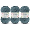 3 Pack Velvet Yarn for Crocheting - Chenille Yarn, 132
