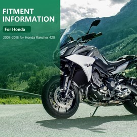 SCITOO Engine Cylinder Heads fits 2007-2018 for Honda Rancher 420 Cylinder Piston Rings and Gasket Kit 13010-HP5-600 13111-HP5-600