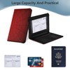 Spider Passport Holder with Vaccine Card Slot RFID Blocking Passport
