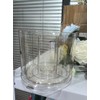 Clear 2-Tier Drink Mix Organizer, Acrylic Storage Holder with 6