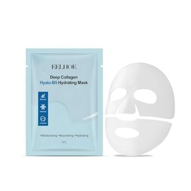 Soleneva Collagen mask,Powerful moisturizer, reduces fine lines and wrinkles, and is suitable for all skin types,Hydrating Overnight Mask, (6PCS Blue)