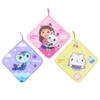 Gabby Dollhouse [Loop Towel] 3 Piece Hand Towel Set with