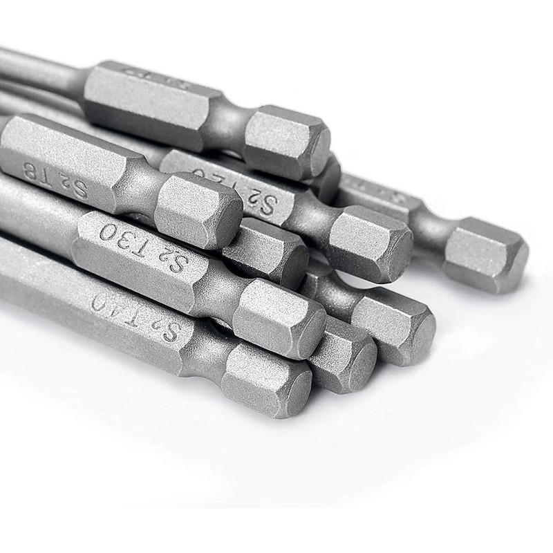Fixinus 11 Piece Torx Head Screwdriver Bit Set, Magnetic 1/4