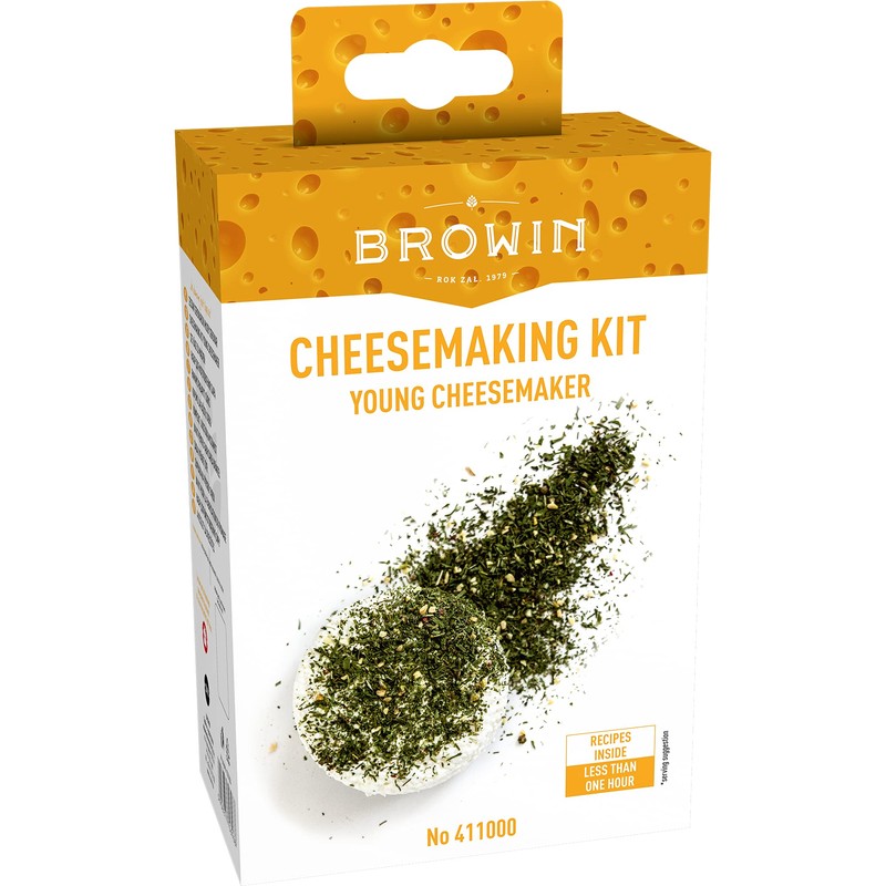 Browin 411000 Cheesemaking Kit - Complete Set for Making Cheese
