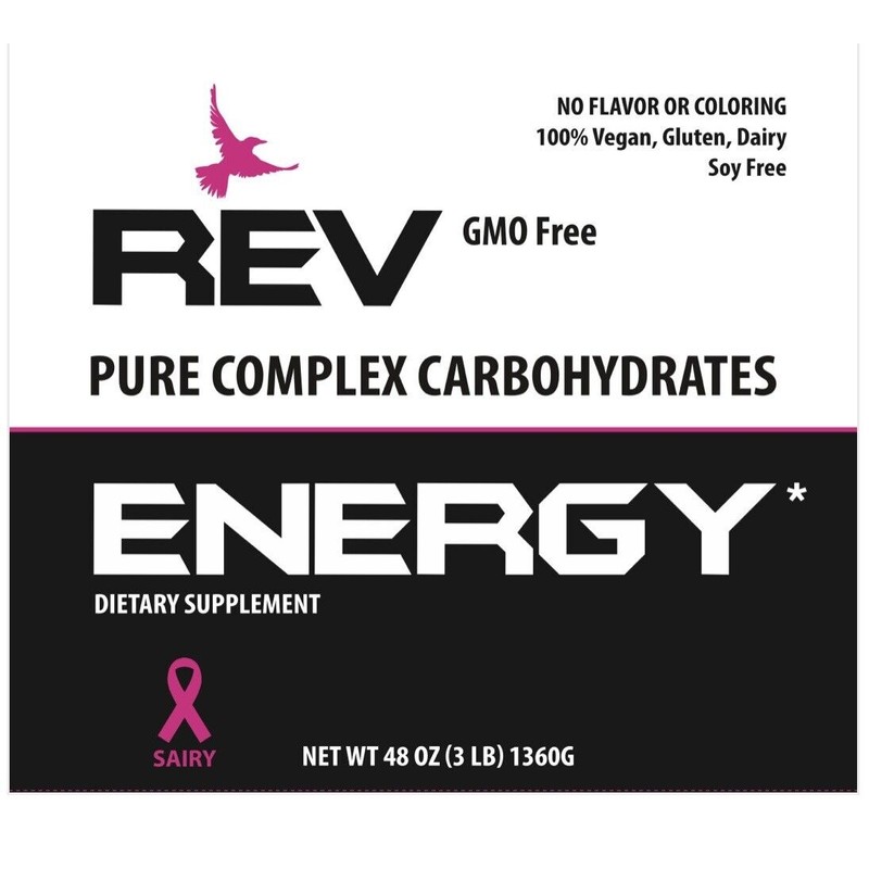 REV Energy Carbohydrate Fuel - endurance sports nutrition - compare