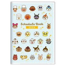 Sunstar Stationery Anpanman 2024 Monthly B6 Face S2957752