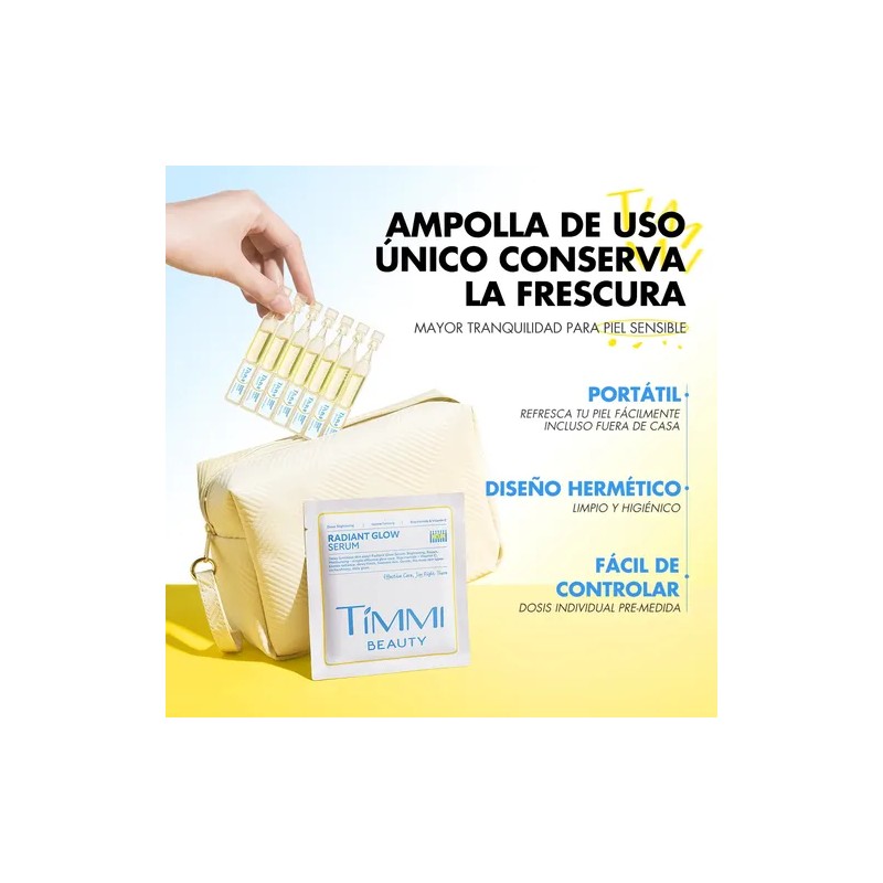 Timmi Beauty Facial Sérum Niacinamida Vitamina C Niacinamide Vitamin C