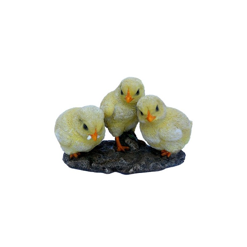 Vivid Arts Size D Natures Friends Chicks (Set of 3)