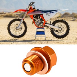 Briny River Magnetische Ölwannen-Ablassschraube Kompatibel mit KTM EXCF EXC SX XC XCF 125 150 250 300 350 450