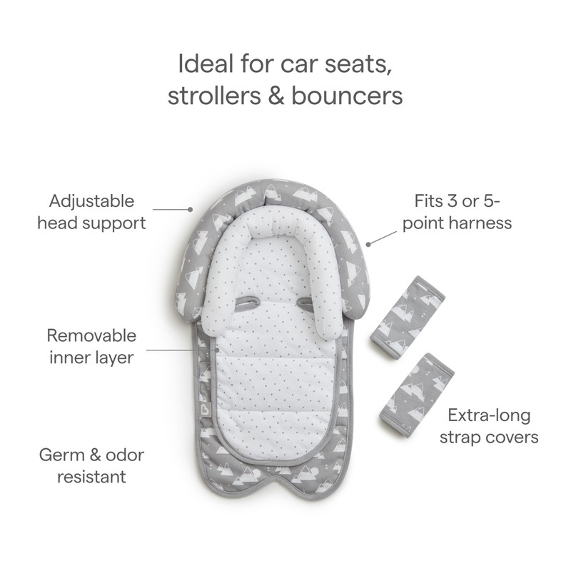 Munchkin® Brica® XtraGuard™ Head Support & Strap Cover for Baby