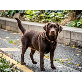 Diamond Art Chocolate Labrador Retriever 5D Diamond Painting DIY Kits Full Round Drill Bead Rhinestones by Number Mosaic Embroidery Arts and Crafts for Living Room Bedroom Home Wall Decor 12x16 inch