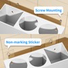 NIUBEE Wall Mount Hair Styling Tool Organizer - Bathroom Cabinet
