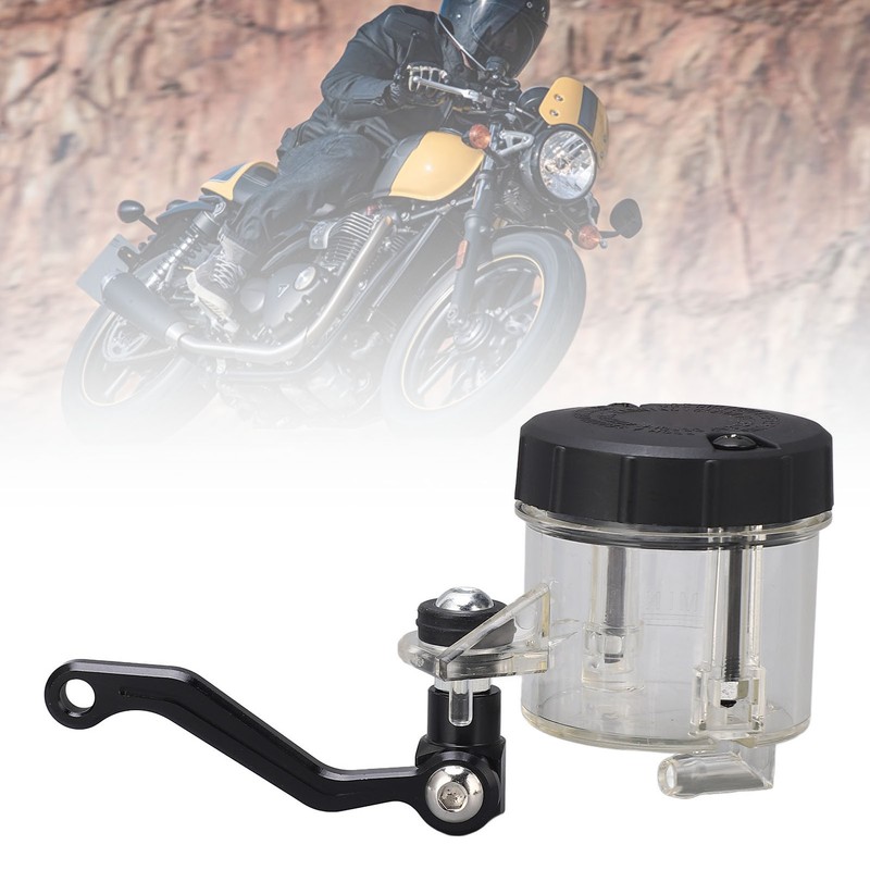 Motorcycle Front Brake Pump Oil Cup Clutch Cylinder Fluid Reservoir