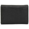 Gusti Asmund Women's Purse Vintage Leather Purse, black, Retro