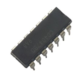Bridgold 10pcs CD4047BD CD4047BE CD4047 4047 CMOS Low-Power Monostable Astable Multivibrator Chip IC,DIP-14.
