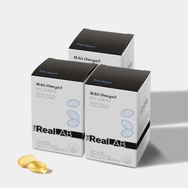 The Real Lab MAG Omega 3 60 capsules, 3 units / 더리얼 랩 MAG 마그 오메가3 60캡슐, 3개