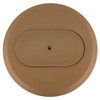 Carlon E97DSC Duplex Receptacle Flush Mount Carmel Cover