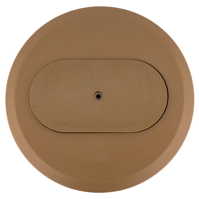 Carlon E97DSC Duplex Receptacle Flush Mount Carmel Cover
