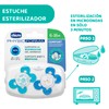CHICCO, Set de Chupón para Bebé PhysioForma Comfort, 6 a