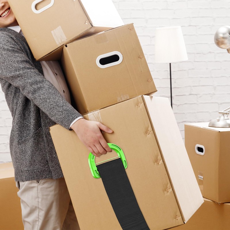 LUHOCIY Pack of 2 Moving Straps for 2 People, Carrying