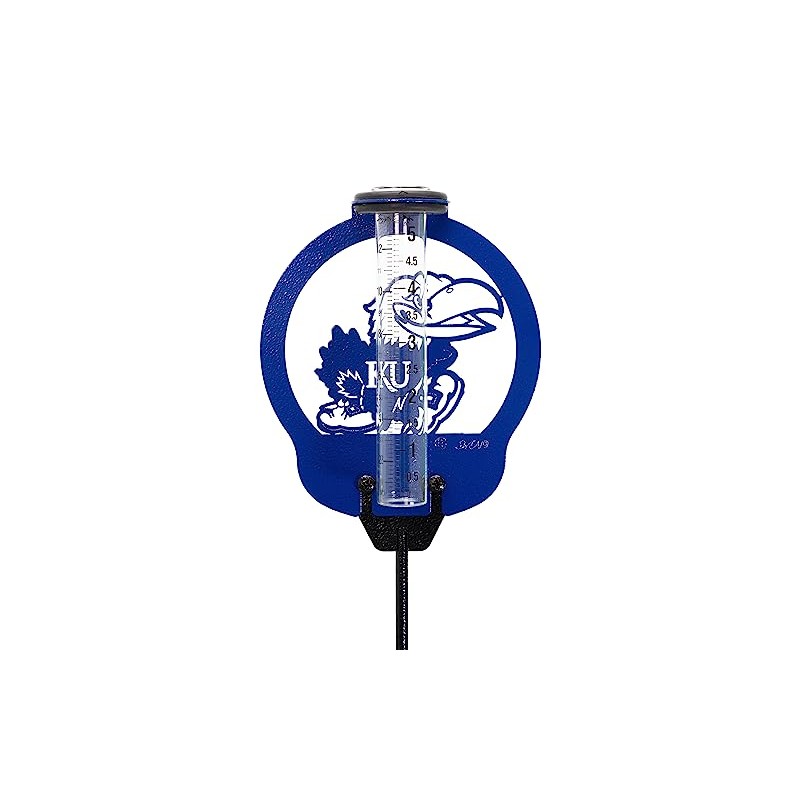 SWEN Products Kansas Jayhawks Rain Gauge