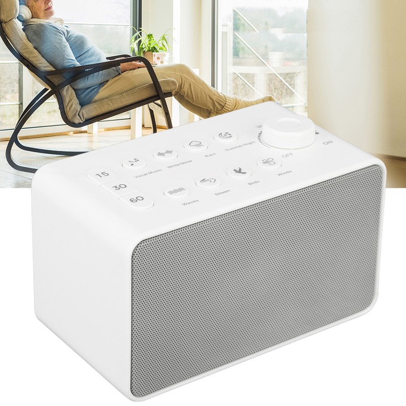 S16 White Noise Machine USB Rechargeable Portable Sound Machine with