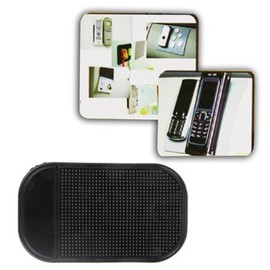 Bit Service Anti-Slip Mat Magic Non Slip Sticky Mat Pats Antis Kid Cushion – Black