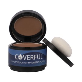 Engrosador de Cabello Rellenador de Barba Maquillaje Temporal Instantaneo Cubre Canas (Café claro)