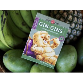 The Ginger People Gin Gins Chews, Original, 4.5 Ounce (Pack of 12)