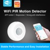 Intelligent PIR motion sensor, USB/ battery powered ceiling/wall WiFi motion