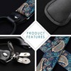 HISDERN Men’s Y-Shape Braces, Bow Tie, Paisley Handkerchief Set, 6