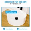 Bächlein Extra Long Universal Drain Fitting without Overflow (Matt Black)
