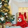 XOYTN Pet Christmas Costume, Cute Red Christmas Cat Cape Xmas