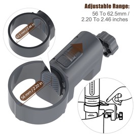 Sous Vide Bracket Clamp Replacement: KitchenBoss Sous Vide Cooker Fixing Bracket, Compatible with Anova Precision Cooker, 2.0, 3.0, Pro, Fits Sous Vide in The 2.20-2.46 Inch Diameter Range