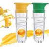 2 PCS Lemon Juicer Squeezer, Screw Top Lemon Squeezers, Manual